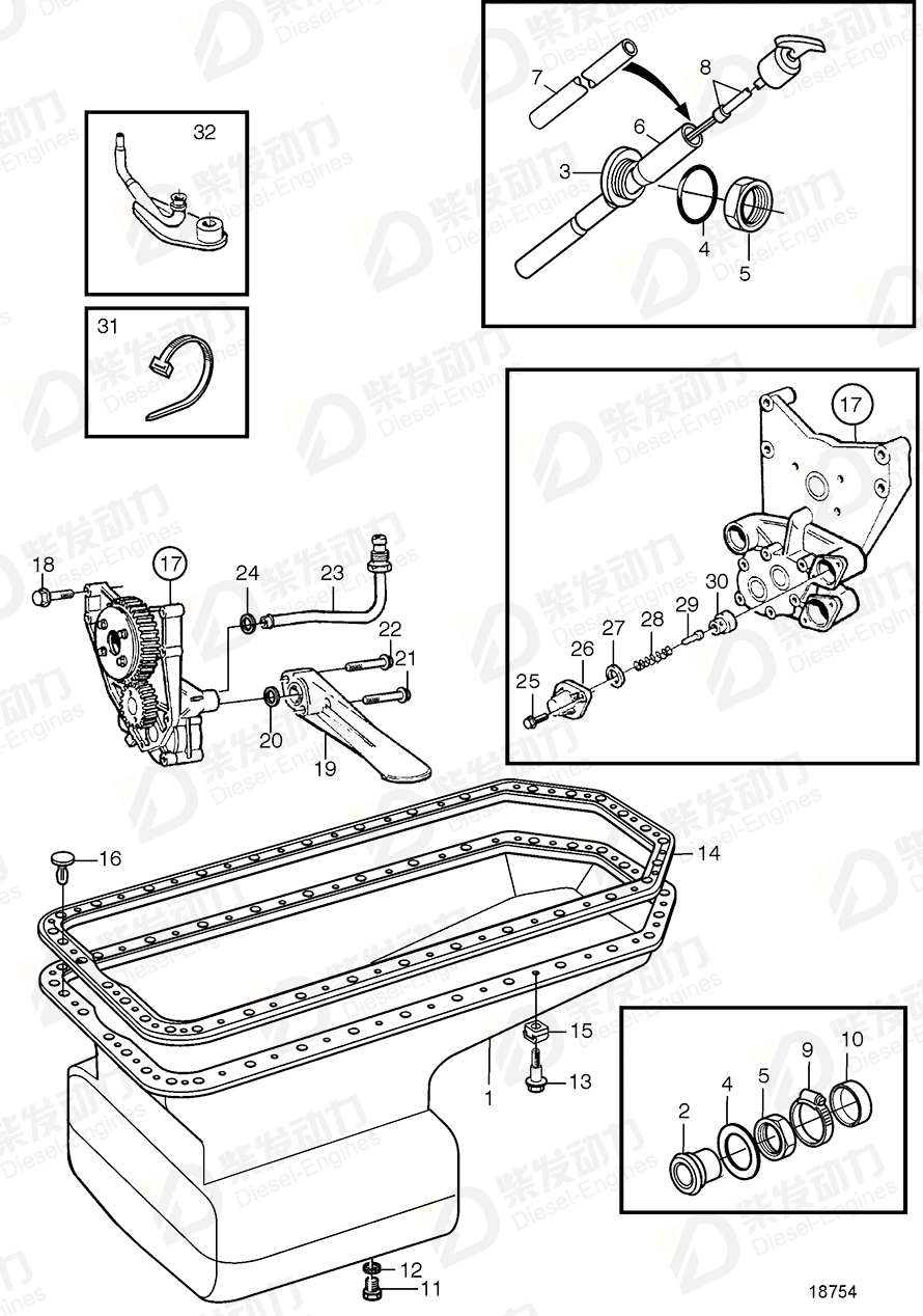 volvo penta Compression spring 1543630 Drawing volvo penta Compression spring 1543630 Drawing
